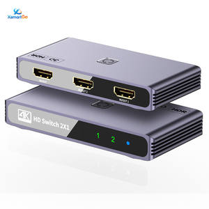 Commutateur bidirectionnel HDMI 1-vers-2, extenseur audio et <span class=keywords><strong>vidéo</strong></span> haute <span class=keywords><strong>d</strong></span>éfinition 4K 60Hz, convertisseur <span class=keywords><strong>d</strong></span>'<span class=keywords><strong>écran</strong></span> <span class=keywords><strong>d</strong></span>'ordinateur - Product Image 2