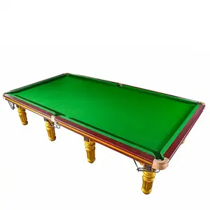 Yüksek kaliteli kayrak, süper kalite gülağacı Snooker masası profesyonel bilardo Snooker masası oyun imalatı.