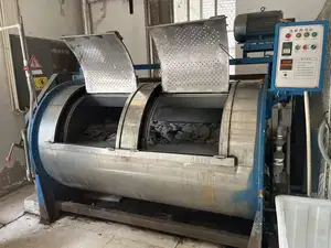 Lavatrice orizzontale industriale della coperta resistente 150kg lavatrice della lana di pecora