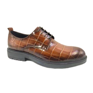 Chaussures habillées italiennes pour hommes Dreamy Stark 2023, en cuir de vachette, nouveau design tendance, faites à la main, pour affaires et mariages, avec boîte, paiement T/T - Product Image 1
