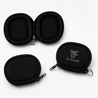 Pochette pliable pour lunettes, écouteurs, clés, mini-organisateur de câbles de voyage, logo personnalisé, vente en gros, petite pochette
