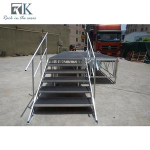 Escenario de Instalación Rápida con Gran Capacidad de Carga, Construcción de Aluminio y Madera Contrachapada, Capacidad de 750 kg/m² para Espectáculos - Product Image 4