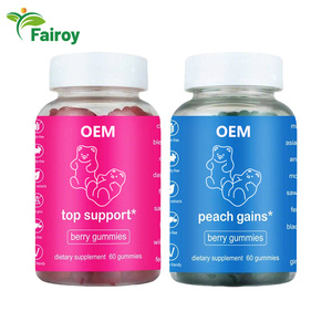 Gummies véganes personnalisées OEM pour le soutien des courbes corporelles, gummies naturels pour la gestion du poids - Product Image 1