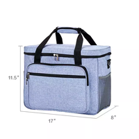 Sac de transport pliable et résistant pour machine à coudre, étanche, portable, avec logo personnalisé