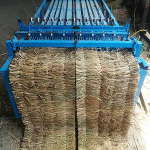 Machine automatique de tissage de tapis en roseau, machine de fabrication de roseaux, machine de tissage de paille de roseau pour cabane en chaume, machine de tissage de paravent en <span class=keywords><strong>bambou</strong></span> - Product Image 1