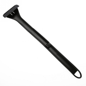 <span class=keywords><strong>Rasoir</strong></span> manuel pliable en acier inoxydable ABS, lame double tranchante remplaçable, léger 70g, tondeuse à raser pour hommes, pour l'épilation du corps et du <span class=keywords><strong>dos</strong></span> - Product Image 4