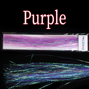 Wholesale Corrugated <strong>Gliss</strong> Strands Saltwater Fishing Jig Hook Synthetic Fly Tying Material Flash Tinsel for Fishing Fly - Product Image 6