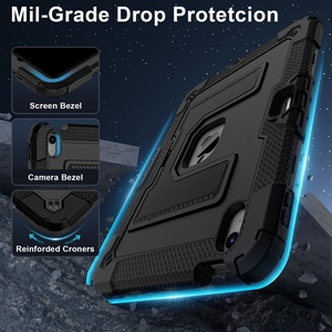 Nouvelles conceptions de coques en silicone pour tablettes iPad 10e génération 10,9 pouces 2022 A16 et 11e génération 2025 avec sangle d'épaule et support pour stylet, coque PC - Product Image 4