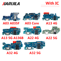 Kabel Flex Papan Pengisi Daya Konektor Dock Jack Port USB untuk Samsung A13 A32 A22 4G 5G A135F A136F A225F A226F A325F A326F