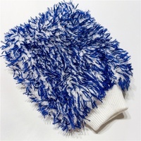 Gants en velours corail double face, éponge de lavage de voiture en microfibre, nettoyage efficace de la voiture, vente en gros