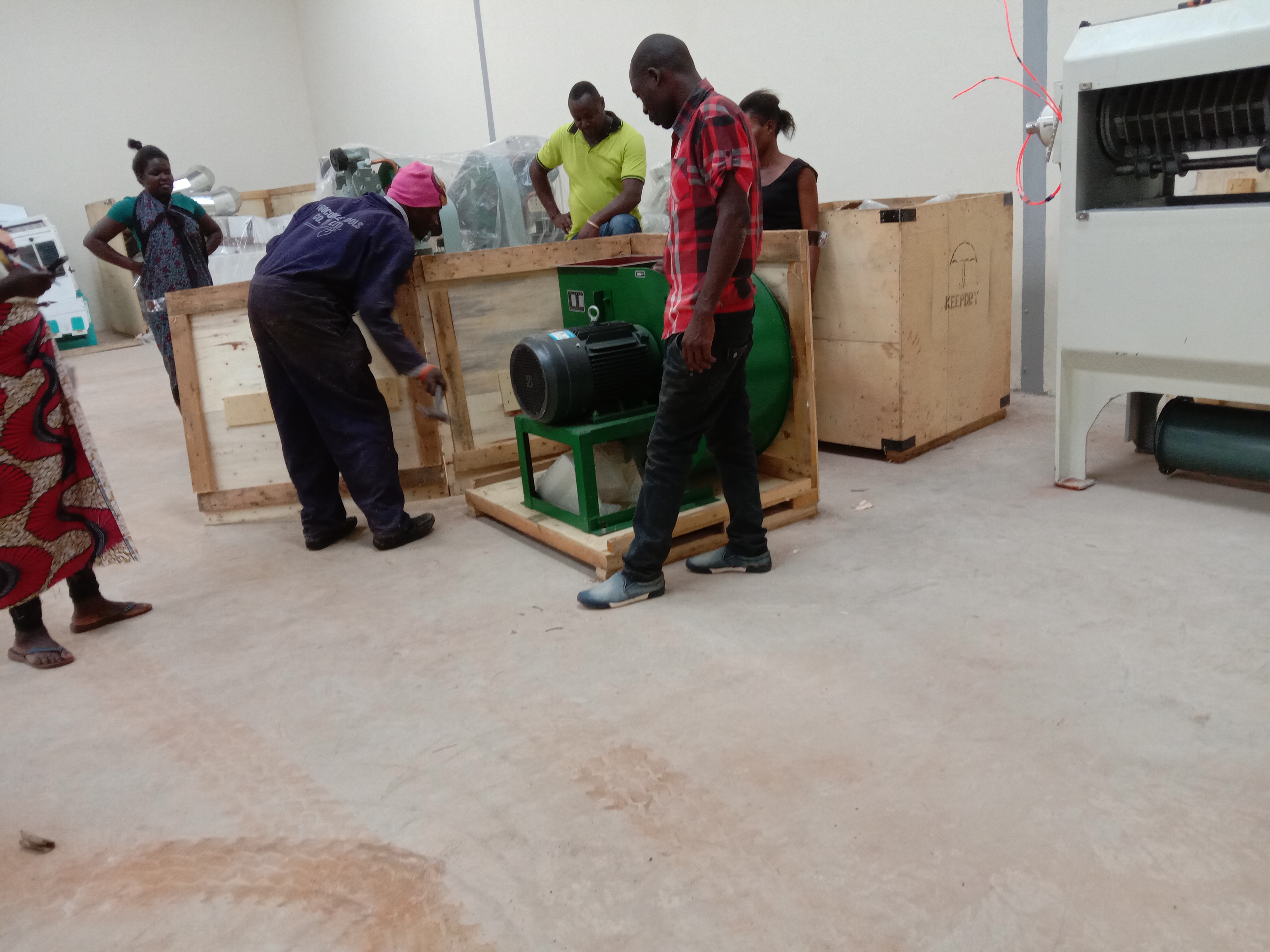 Turn key project 500 T/D fully automatic rice mill machine