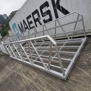 Passerelle en aluminium durable économique <span class=keywords><strong>pour</strong></span> la marine avec la main courante - Product Image 2