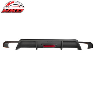 Diffuseur arrière pour Toyota Camry 2018-2024 SE XSE avec lumière LED, imprimé fibre de carbone, kit carrosserie de haute qualité - Product Image 2