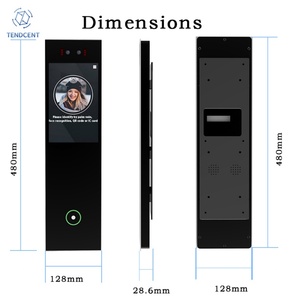 Tendcent Elevator Access Control Terminal Palm Vein Face Recognition Night Vision Reset Features OEM/ODM Supported Custom Logo - Product Image 4