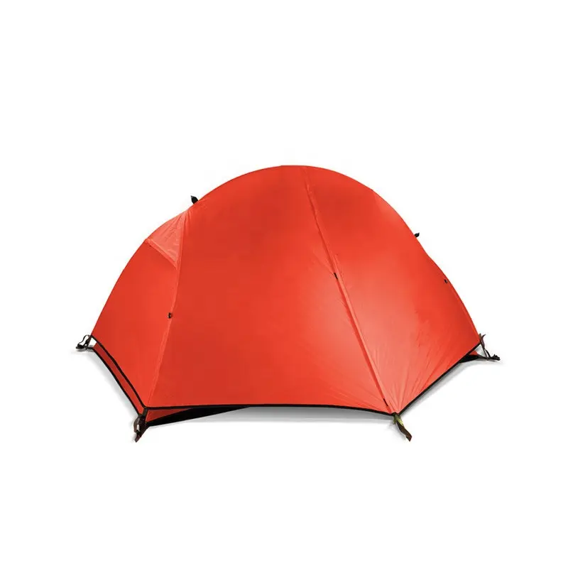 Tente de camping en plein air ultralégère pour 2 personnes Tente de randonnée imperméable pliable pour le voyage, l'alpinisme et le camping