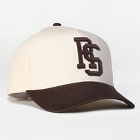 Gorras de Béisbol Personalizadas de Algodón de 5 Paneles con Bordado, Cierre a Presión, Gorras Deportivas Personalizadas con Logotipo para Hombre, Gorra de Dos Tonos