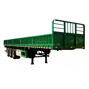 Semirremolque con Paredes Laterales de Acero y Barandilla Alta para Carga, Chasis Estable, Puntos de Amarre Seguros para Granos y Productos Agrícolas - Product Image 6