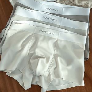 Caleçons Boxers Homme 2025 en Soie Glacée Respirante pour l'Été – Confortables, Taille Mi-Haute, Sans Coutures, en Nylon Écologique – Vente en Gros Emballée - Product Image 1