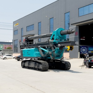 Foreuse rotative sur chenilles SDLQ LQR-80 15m pour piquage de <span class=keywords><strong>pieux</strong></span>, <span class=keywords><strong>hydraulique</strong></span>, pour <span class=keywords><strong>tracteur</strong></span> et treuil auxiliaire de grue - Product Image 2