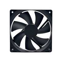 PY1225 12025 ventilateur PC axial 120x120x25mm PC 120mm DC 5V ventilateur de refroidissement industriel sans brosse rechargeable pour boîtier d'ordinateur en plastique