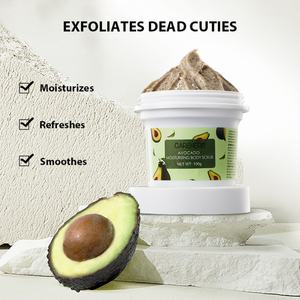 เจลอาบน้ำทำความสะอาดผิว บำรุงผิวให้ชุ่มชื้น กระจ่างใส สครับขัดผิว โลชั่นบำรุงผิวกาย ดูแลปัญหาสิว ควบคุมความมัน ชุดผลิตภัณฑ์บำรุงผิวอะโวคาโด - Product Image 4