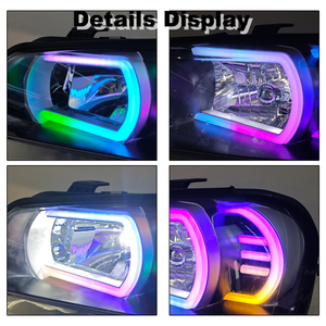 ไฟหน้า LED รุ่นใหม่สำหรับ Skyline 5th Gen R34 GTR ปี 1999-2007 ไฟหน้า 99-02 2003-2007 ENR34 BNR34 HR34 ER34 GT-T ผลิตภัณฑ์ Spe - Product Image 5