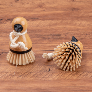 In piedi uccello becco piatto Scrub spazzola setole <span class=keywords><strong>per</strong></span> la pulizia di frutta e verdura - Product Image 6