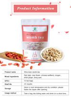 Thé de l'utérus Detox Women Fertility Tea aide à nettoyer les suppléments utérins Thé de l'utérus pour les femmes à tomber enceintes