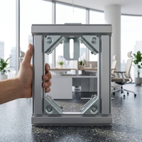 Solution de plafond suspendu en acier galvanisé moderne - Revêtement en zinc renforcé, léger, haute résistance, longueurs personnalisables