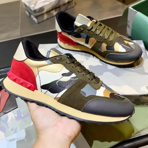 Chaussures décontractées pour femmes en cuir véritable de marque de luxe, chaussures de sport pour hommes, chaussures de marche, vente en gros 2026 - Product Image 2