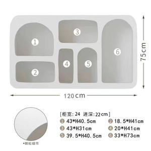 <span class=keywords><strong>Meuble</strong></span> de rangement de luxe, vitrine de présentation, armoire <span class=keywords><strong>d</strong></span>écorative sur pied, style cave, design moderne, <span class=keywords><strong>meuble</strong></span> <span class=keywords><strong>d</strong></span>'appoint - Product Image 5