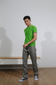 T-shirt de randonnée à séchage rapide en plein air respirant loisirs Polo uni Sport T-shirts pour hommes Sport Polyester en plein air homme Couple Polo - Product Image 3