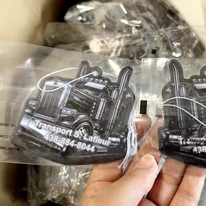 Customized Nautical & Cross Style Paper Air Freshener for Cars-Business <b>Gift</b> Hanging Decorative Craft - Product Image 3