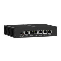 Routeur pare-feu mini PC 6Nic H510/520/610/620 avec 6 ports LAN, mini routeur de bureau PC 6 Nic 4USB, serveur pare-feu Pfsense de bureau