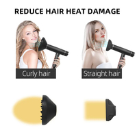 Fabricants Sèche-cheveux 110000 RPM Sèche-cheveux ionique à moteur sans balai avec diffuseur Sèche-cheveux portables avec buse magnétique
