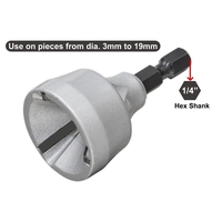 Outil de chanfreinage externe DIY à prix raisonnable pour ébavurage, 3-19 mm, garantie 1 an, pour réparation propre des fixations filetées