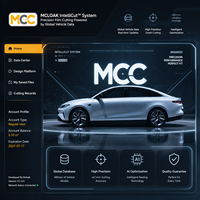 Software de Corte Preciso MCC para Películas PPF de Automóviles, Patrones de Software para Máquinas de Corte Previamente Cortadas para Plotter