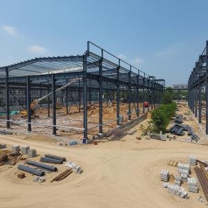 โกดังเหล็กสำเร็จรูปและอาคารโรงงานขนาด 120x60 เมตร สำหรับศูนย์กระจายสินค้าโลจิสติกส์พร้อมระบบการทำงานที่มีประสิทธิภาพ - Product Image 6