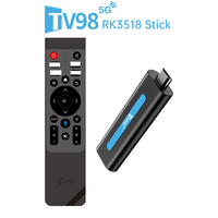 Reproductor Multimedia para Smart TV TV98 Stick: RK3518, WiFi Dual 2.4G+5G, 2GB RAM, 16GB ROM, 5.0, Control Remoto por Voz
