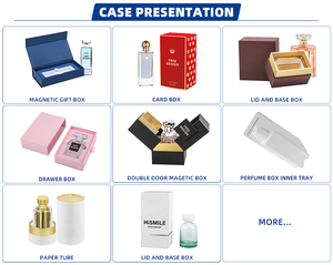 Miễn Phí Mẫu Sang Trọng 50Ml 100Ml Thương Hiệu Nước Hoa Chai Trượt Ngăn Kéo Hộp Gói Tùy Chỉnh Màu Hồng Mỹ Phẩm Quà Tặng Giấy Bao Bì Với Hộp - Product Image 6