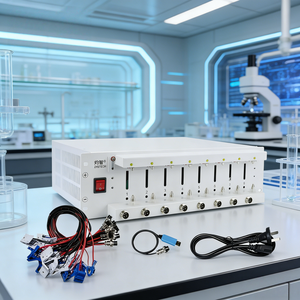 Zketech EBC-X 8-kanaals 10A laad-/10A ontlaad lithium batterij capaciteitstester 1-10A 4.5V batterijtest 1 jaar garantie - Model - Product Image 1