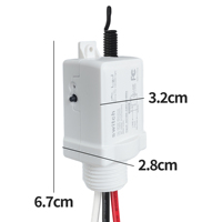Interruptor de Control Remoto Inalámbrico de 150m, 16A, 110V/220V/240V, el Más Vendido de Fábrica, para Control de Iluminación en Dormitorios y Baños