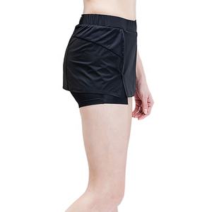 Custom Performance Look Like Skirt Inside Mesh Gym Sweat Shorts Fitness Training Women Biker Short Yoga Pants - Product Image 1