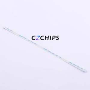 HX FFC-0.5-6P-150mm FFC Cable (Flexible Flat Cable) P=0.5mm Connector 6P 0.5mm 0.3mm Non-Inverting - Product Image 1