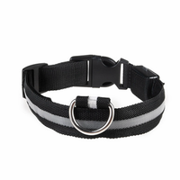 Étanche USB Rechargeable Changement de Couleur Collier Chien Clignotant Glow In Dark Light up Led Collier de Chien pour la Marche de Nuit