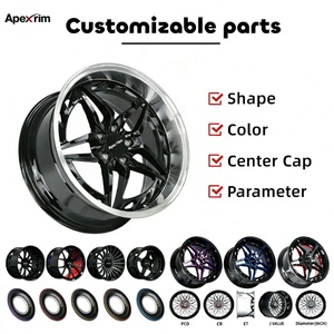 <span class=keywords><strong>Jante</strong></span> de roue forgée de style 19 pouces 5x112 mm |   Décalage de 40 mm |   Alcantara argenté concave profond en carbone |   Adaptation décalée pour GTR R35/R34 - Product Image 5