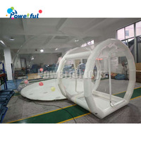 Tente à Bulles Gonflable PVC Clair Igloo Dôme Tente En Plein Air Fête De Mariage Commercial Gonflable Maison à Bulles pour Enfants et Adultes