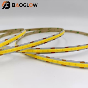 2700K-6500K DC24V COB 624 <b>Led</b> ThREE Line 8mm <b>Led</b> <b>Rope</b> 1.92cm Cuttable CRI 90 Flexible Cob <b>Led</b> Strip - Product Image 2