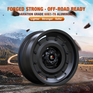 <span class=keywords><strong>ล้อ</strong></span>ฟอร์จ <span class=keywords><strong>KSR</strong></span> 6061-T6 สำหรับออฟโรด ขนาด 17-22 นิ้ว สีดำด้าน สำหรับงานหนัก 4x4 สำหรับรถ SUV และรถกระบะ - Product Image 2
