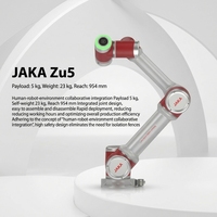 Brazo Robótico Colaborativo JAKA Zu5, Carga Útil de 5 kg, Alcance de 954 mm, 6 Ejes, Cobot de 350 W, 100-240 V CA, para Atornillado y Ensamblaje